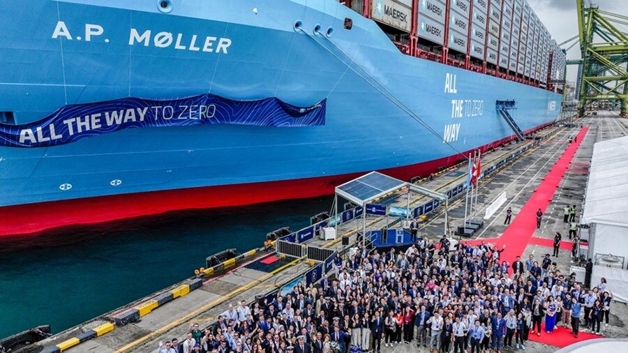 A P Moller Namegiving in Singapore