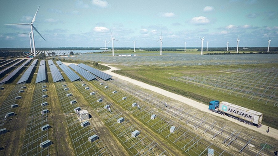 Solar panel park