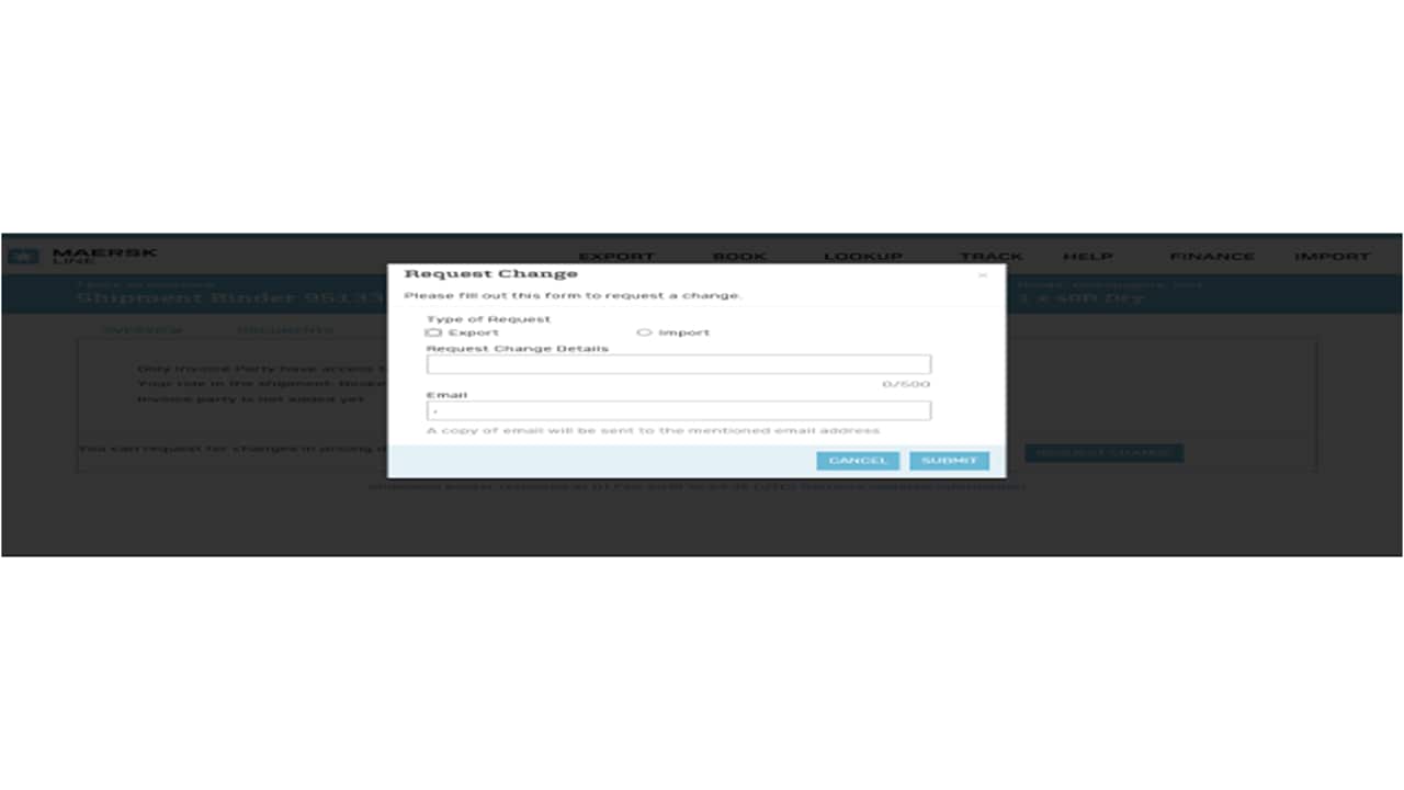 request change
