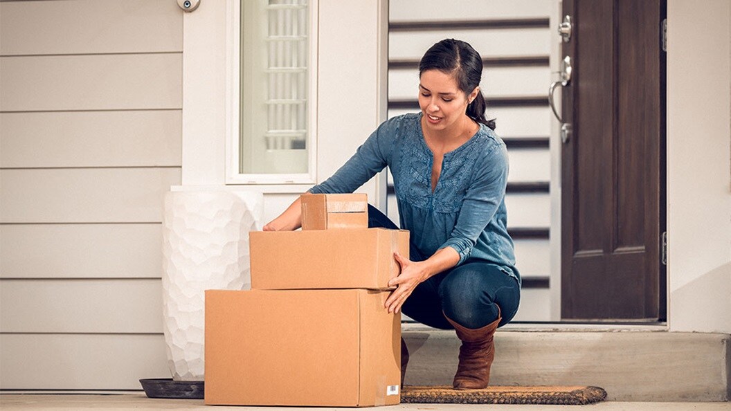 package getting delivered