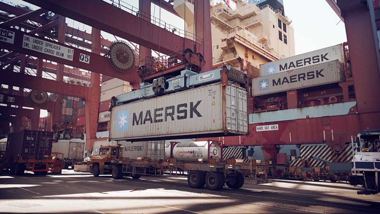 Maersk container