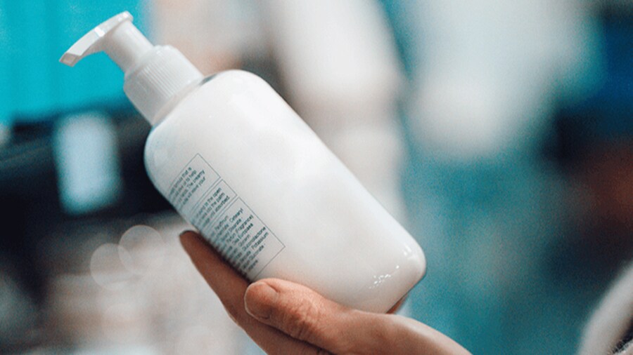shampoo bottle