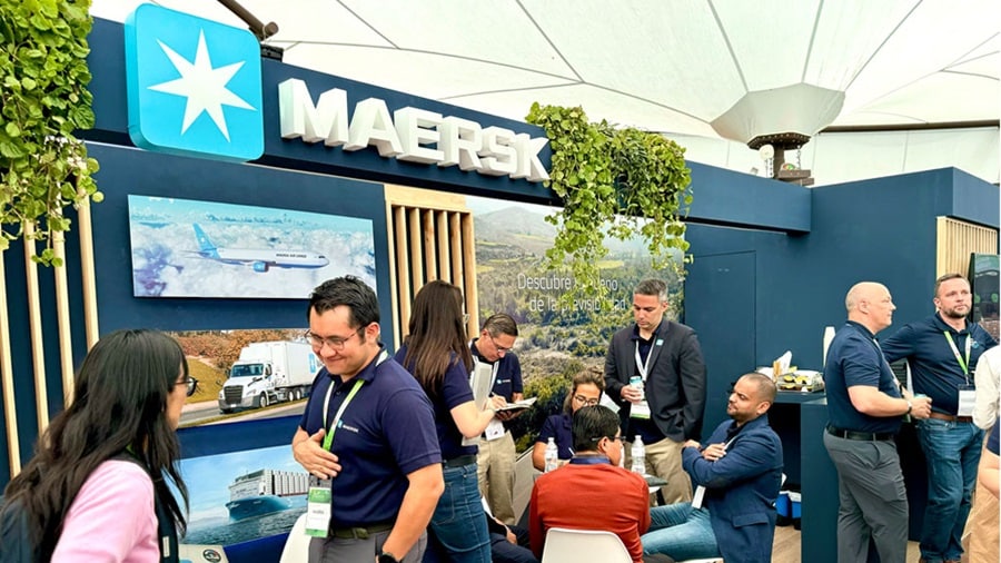Agritrade event booth