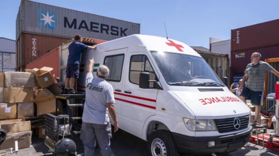 How Maersk is tackling logistics challenges with NGOs for communities in need