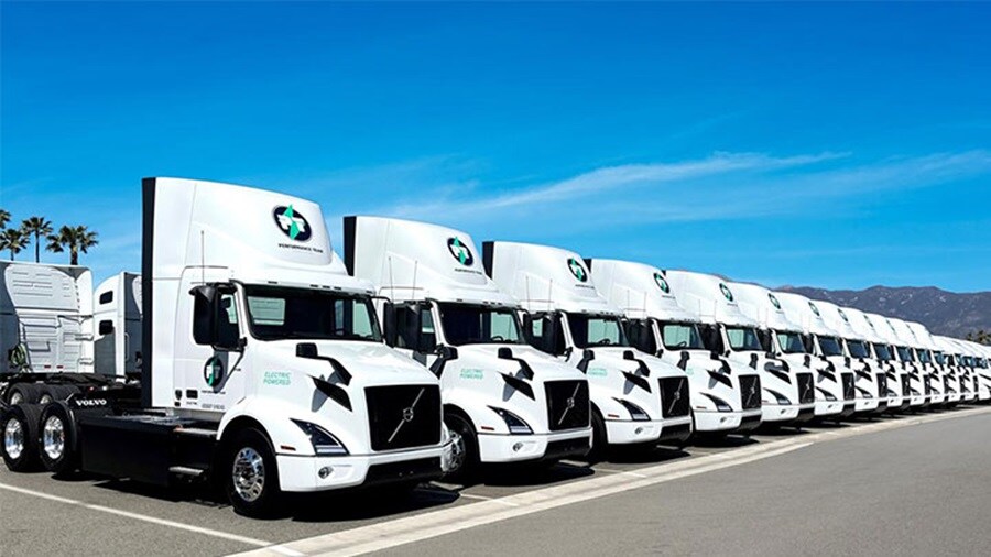 Volvo electric trucks