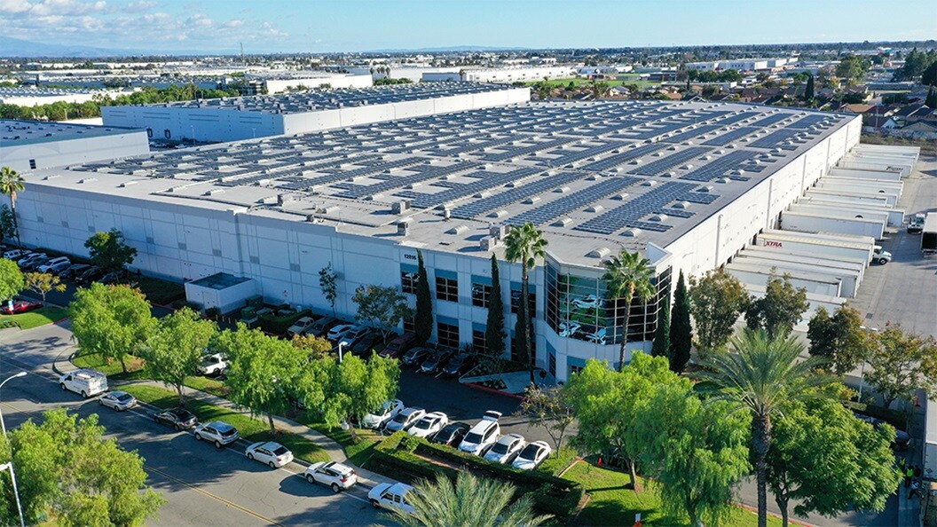 Picture of warehouse exterior