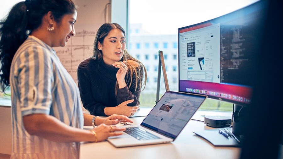 Employees Maersk technology collaboration meeting