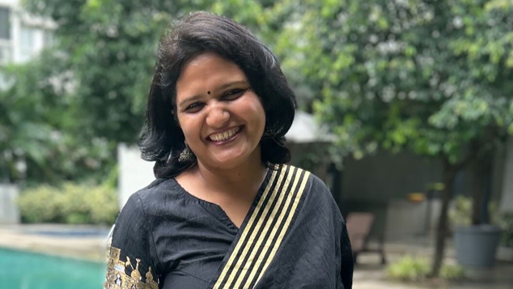 Women in black saree