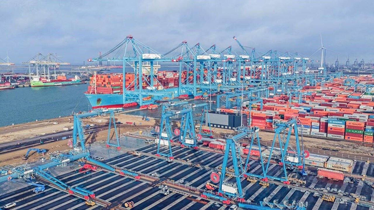 APM Terminals' Maasvlakte II terminal in Rotterdam