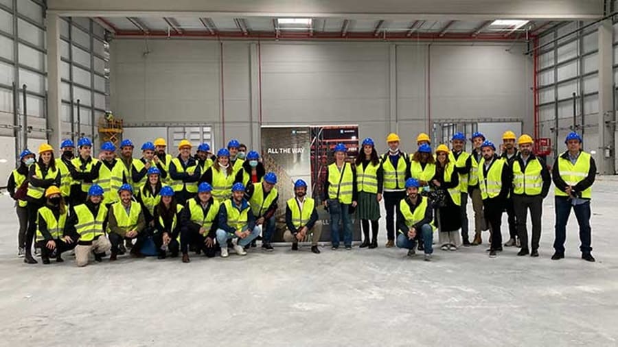 Crew at Logistics center