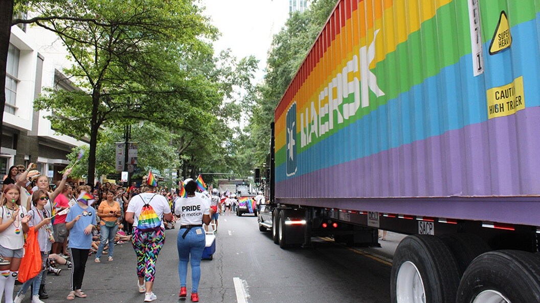 Maersk charlotte pride festival and parade