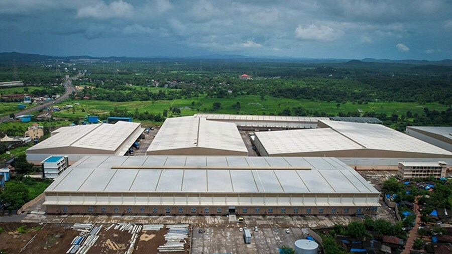 Bhiwandi warehouse topview