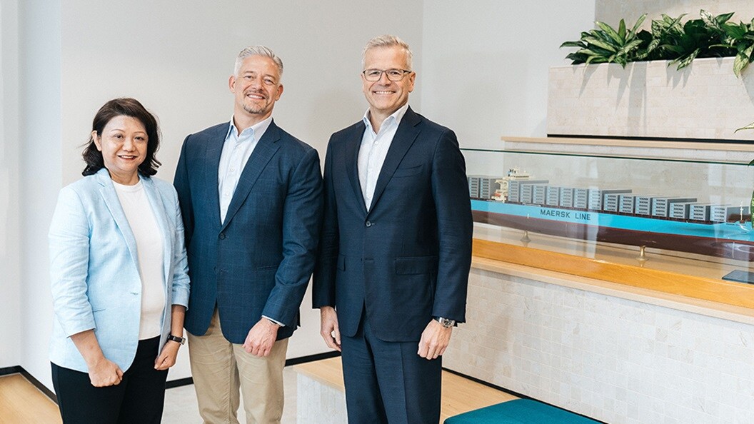 Picture taken while Maersk invested in integrated supply chain capabilities