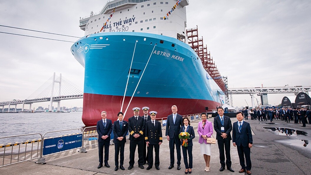 Meet ASTRID MÆRSK – the newest member of the green fleet!