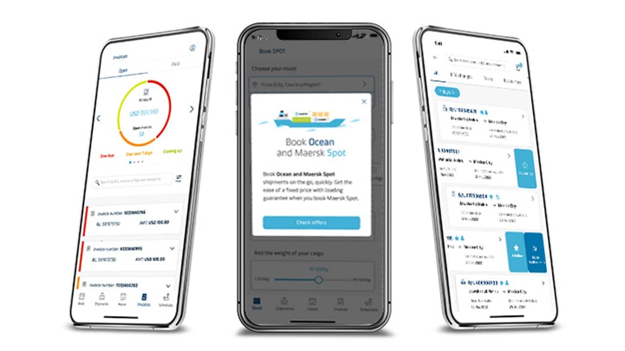 Maersk Spot 在线订舱应用程序